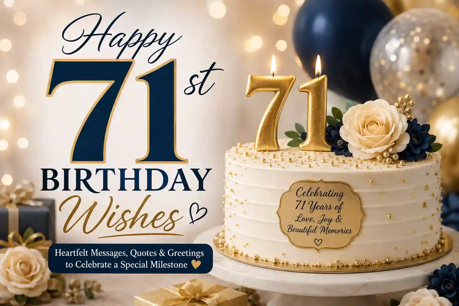 71st Birthday Wishes