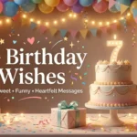 7th Birthday Wishes