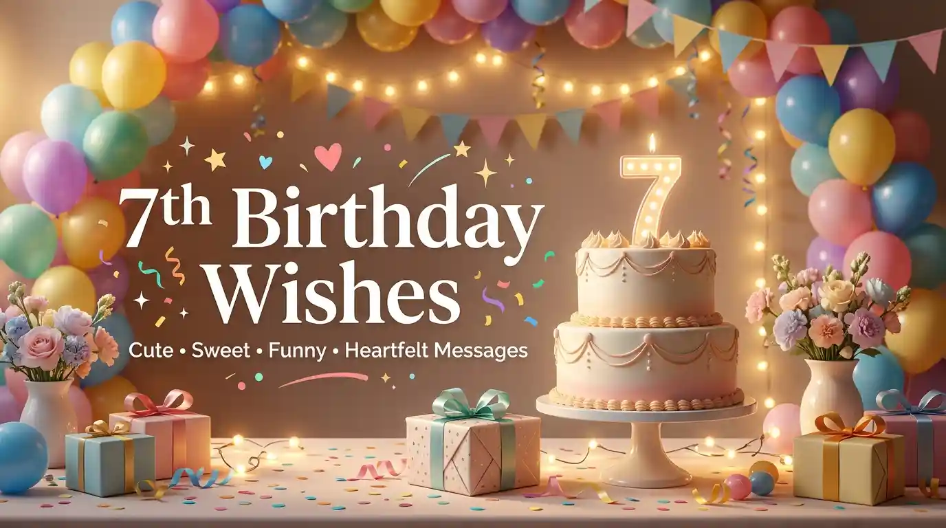 7th Birthday Wishes