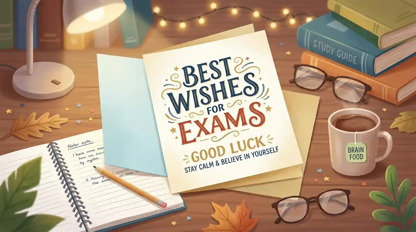 Best Wishes for Exams