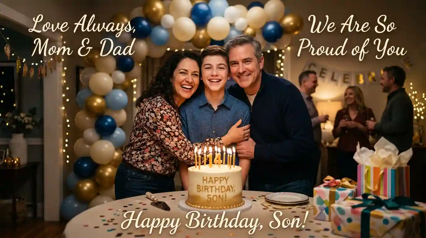Birthday Wishes From Mom and Dad