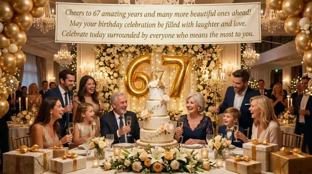 Celebration 67th Birthday Greetings
