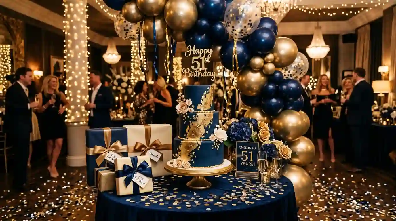Celebration Happy 51st Birthday Wishes