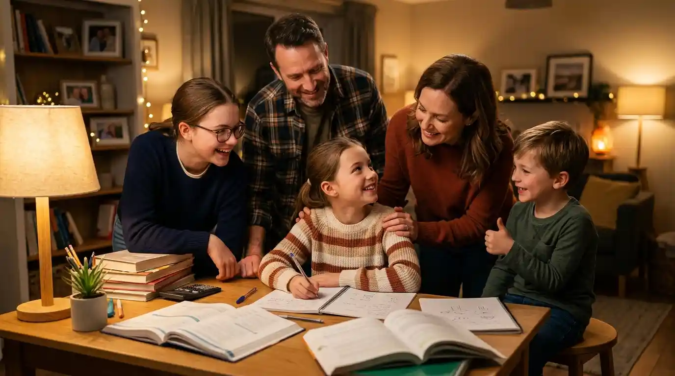 Family Best Wishes for Exams