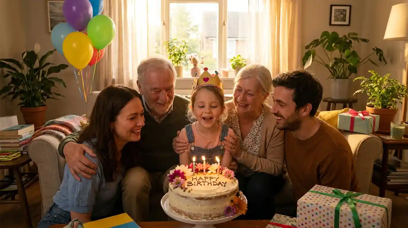 Family Birthday Wishes for Godchild