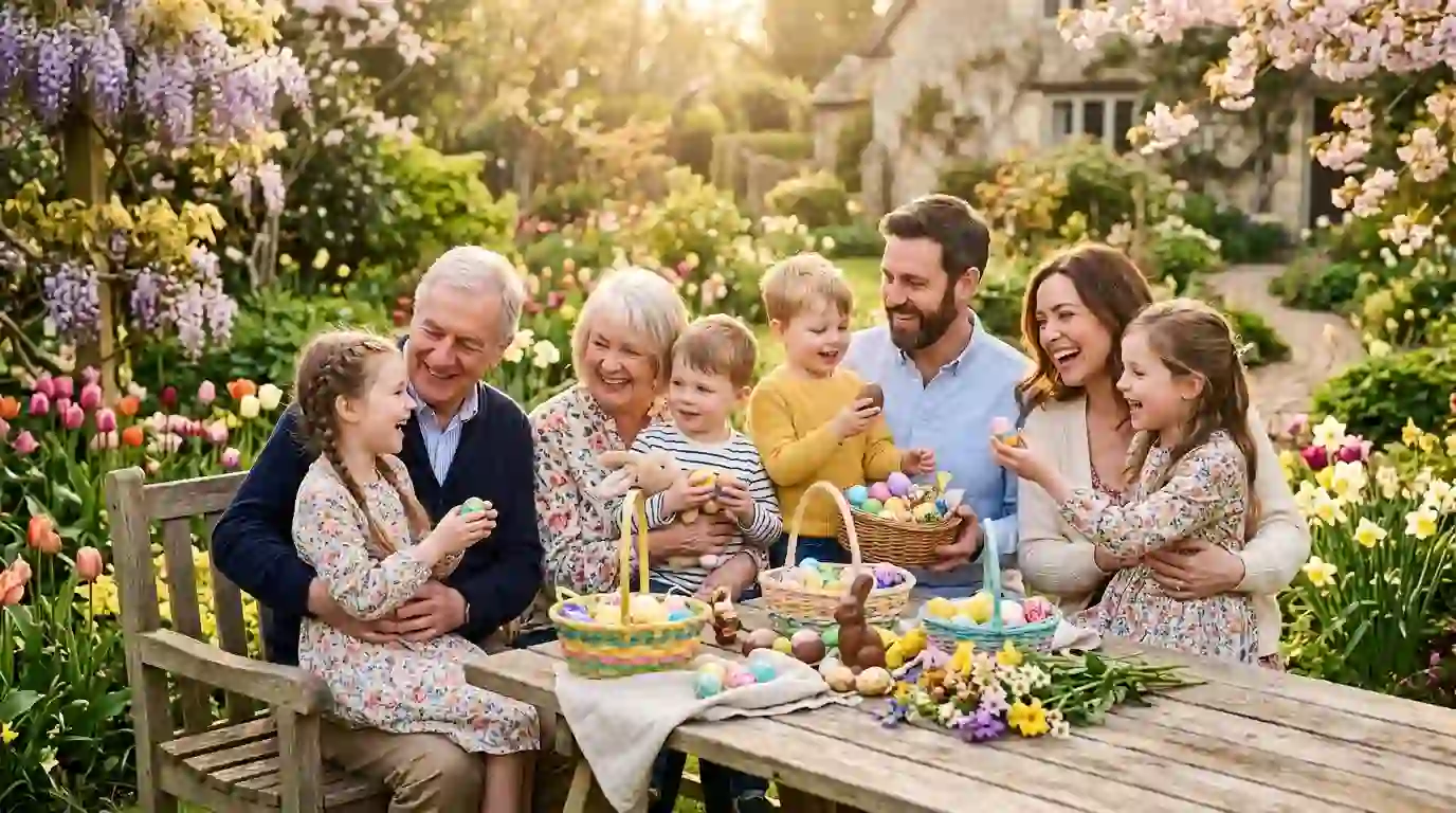 Family Easter Wishes for Kids