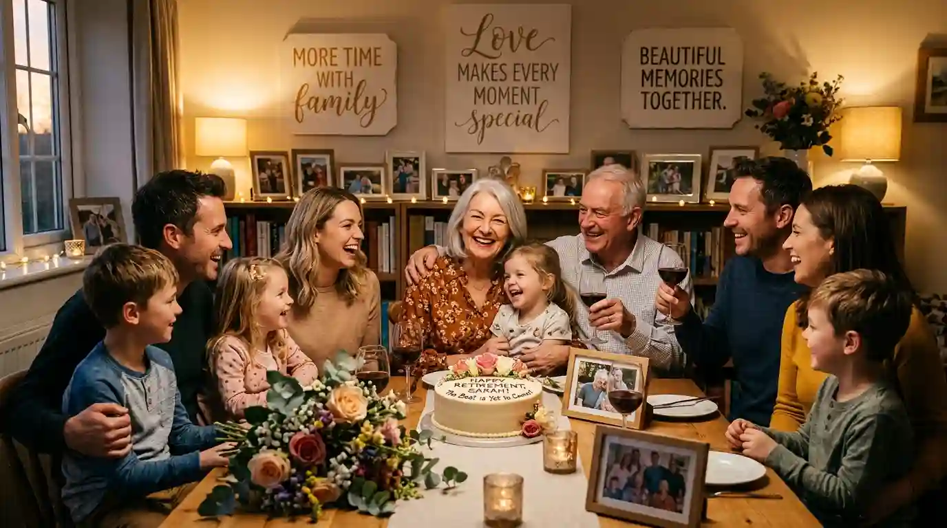 Family Focused Retirement Wishes