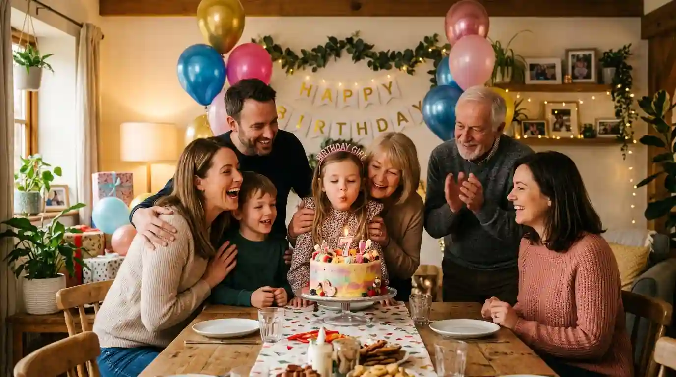 Family-Friendly Birthday Greetings