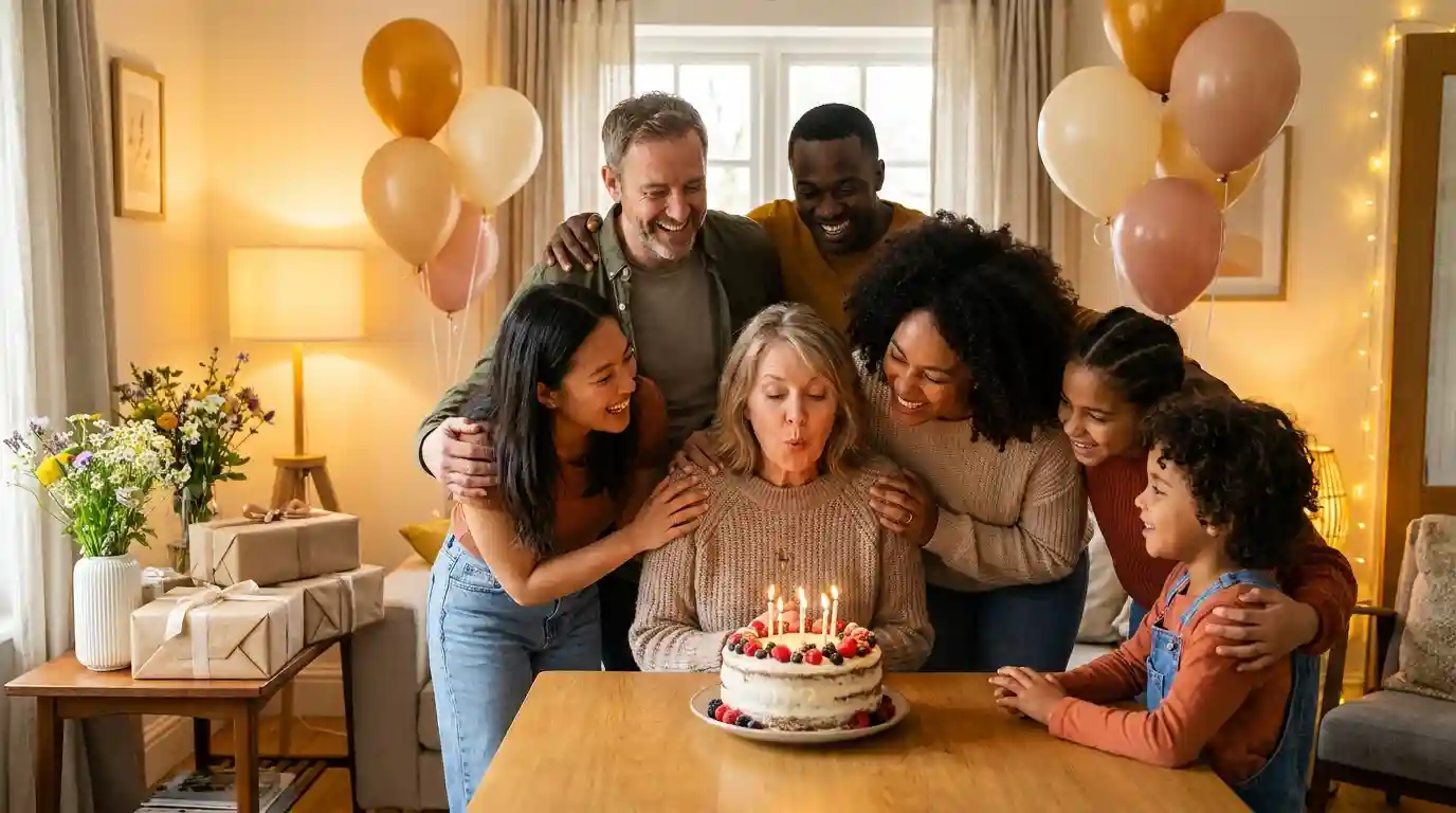 Family-Like Birthday Wishes for Friend