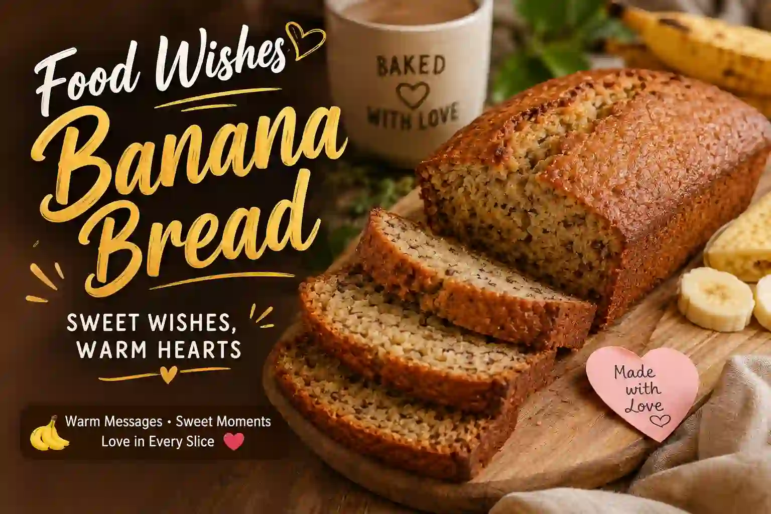 Food Wishes Banana Bread