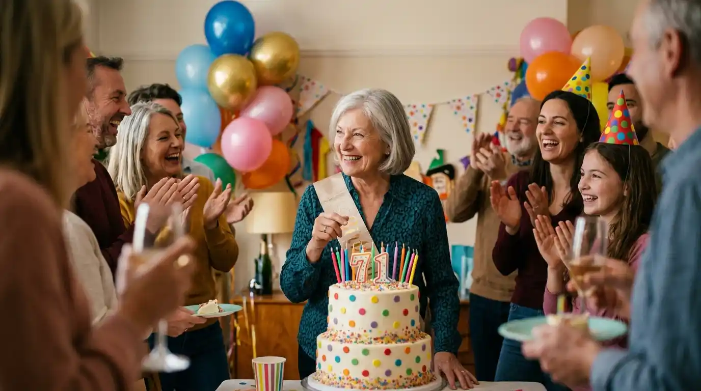 Funny 71st Birthday Wishes