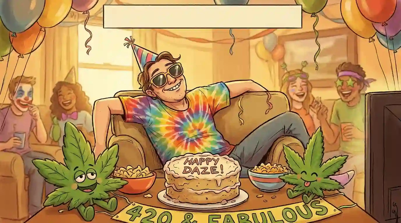 Funny Birthday Wishes for a Stoner Friend