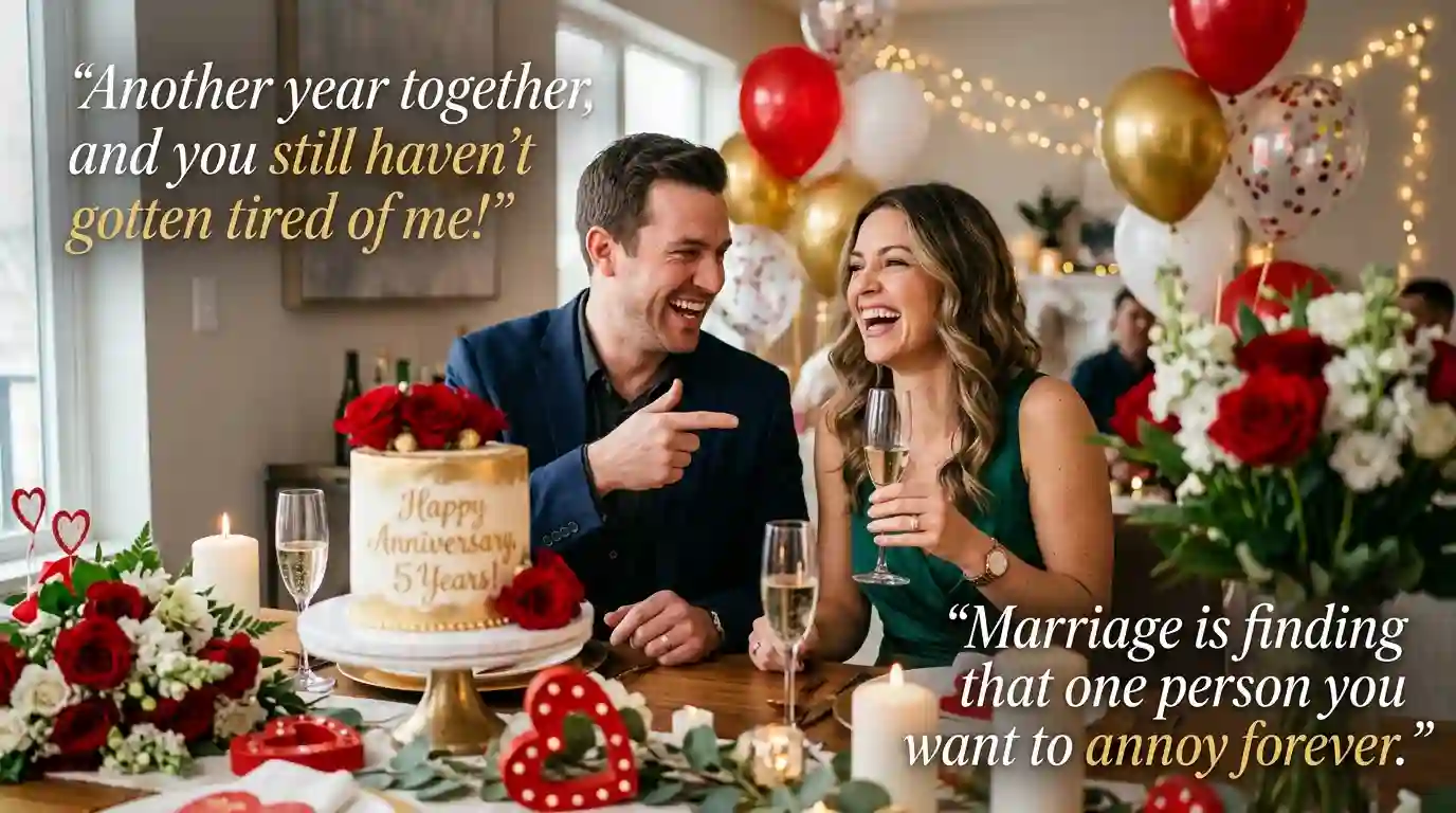 Funny Blessed Anniversary Wishes