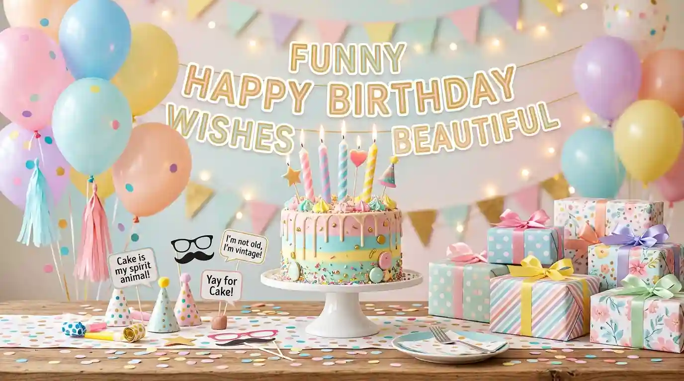 Funny Happy Birthday Wishes Beautiful