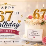 Happy 67th Birthday Wishes