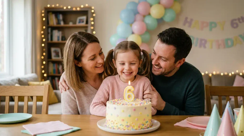 Heartfelt 6th Birthday Wishes