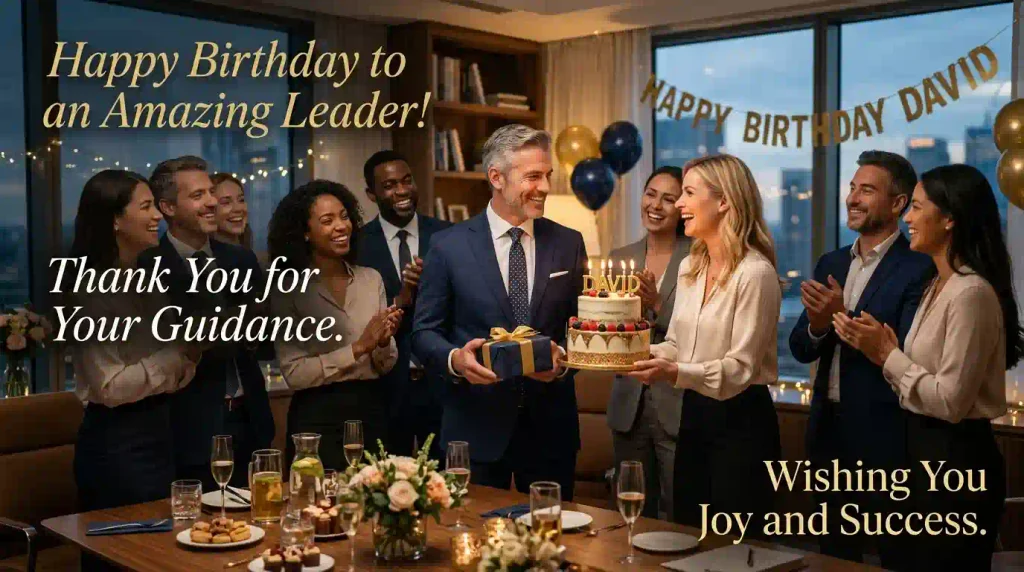 Heartfelt Birthday Messages for Your Manager