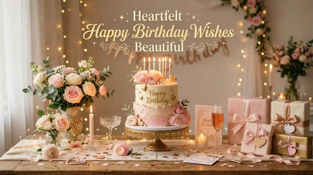 Heartfelt Happy Birthday Wishes Beautiful