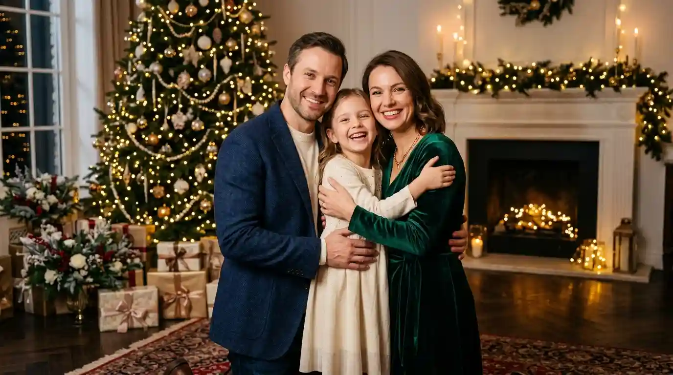 Loving New Year Wishes From Mom and Dad