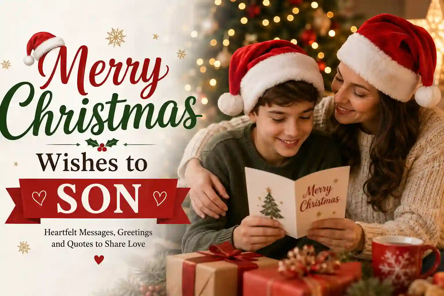 Merry Christmas Wishes to Son