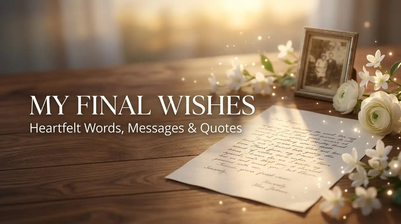 My Final Wishes