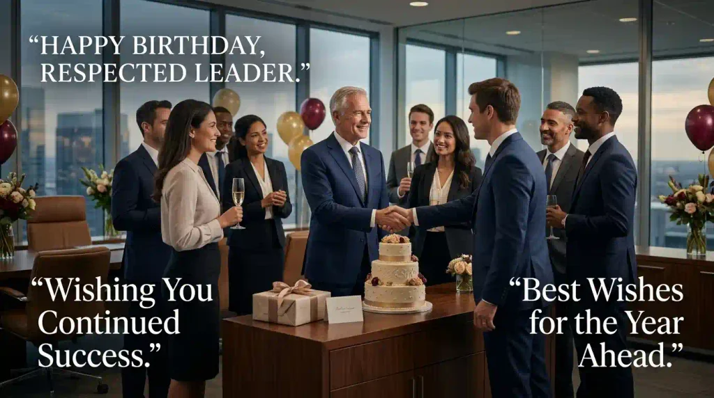 Professional Birthday Messages for Your Boss