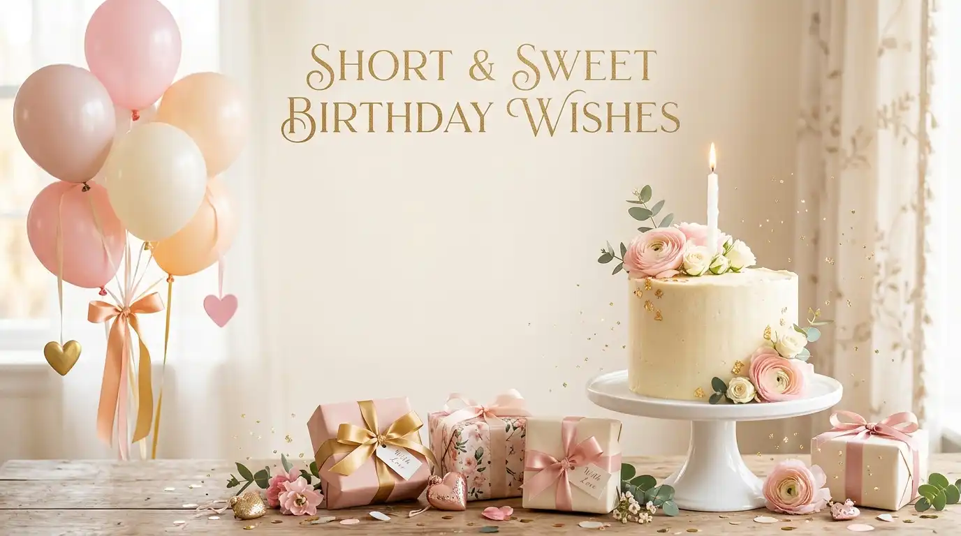 Short & Sweet Birthday Wishes