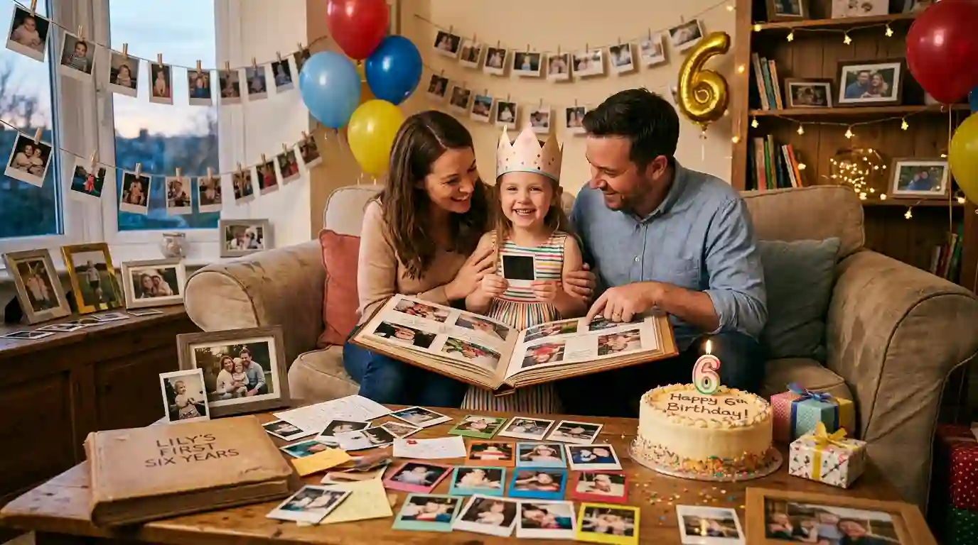Special Memories 6th Birthday Wishes
