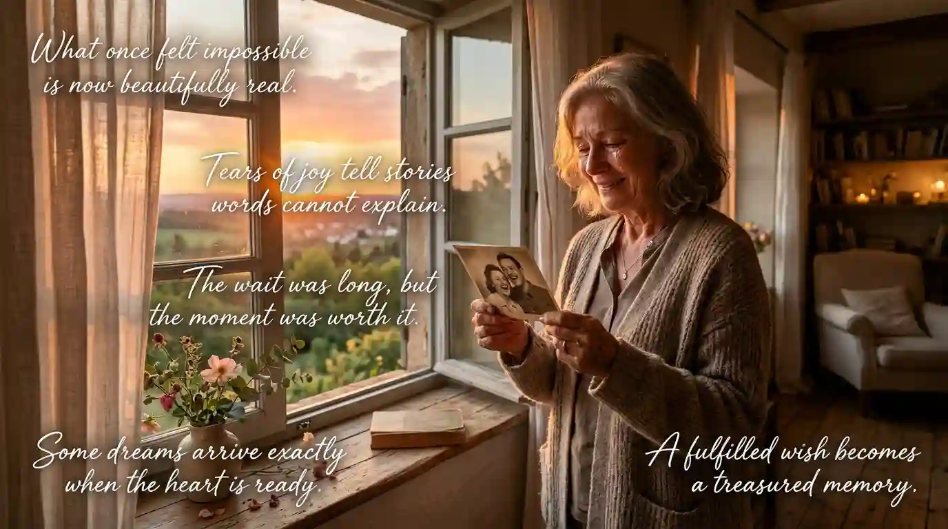 Emotional Wishes Fulfilled Quotes